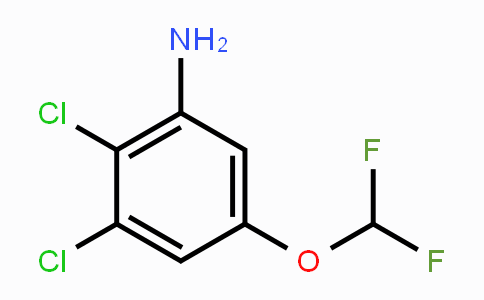 CAS No. 1806321-16-3, 2,3-Dichloro-5-(difluoromethoxy)aniline
