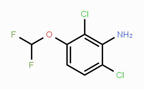 CAS No. 1807058-05-4, 2,6-Dichloro-3-(difluoromethoxy)aniline