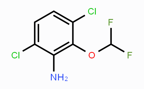 CAS No. 1807058-14-5, 3,6-Dichloro-2-(difluoromethoxy)aniline