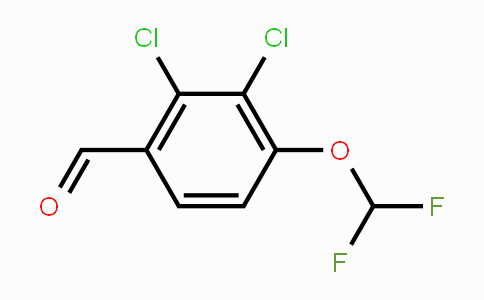 CAS No. 1806275-06-8, 2,3-Dichloro-4-(difluoromethoxy)benzaldehyde