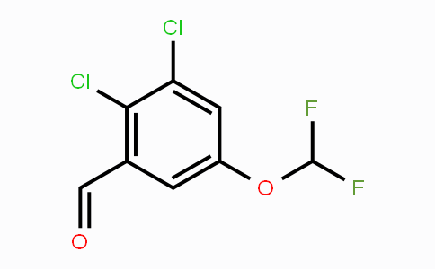 CAS No. 1803787-03-2, 2,3-Dichloro-5-(difluoromethoxy)benzaldehyde