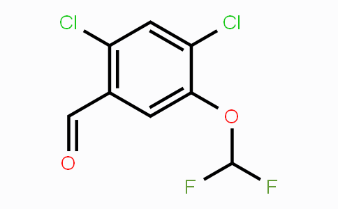 CAS No. 1803787-09-8, 2,4-Dichloro-5-(difluoromethoxy)benzaldehyde