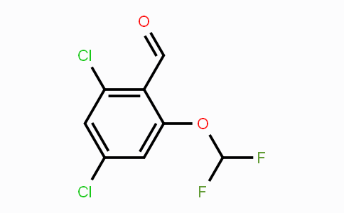 CAS No. 1803830-83-2, 2,4-Dichloro-6-(difluoromethoxy)benzaldehyde