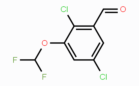 CAS No. 1803712-06-2, 2,5-Dichloro-3-(difluoromethoxy)benzaldehyde