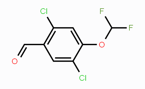 CAS No. 1804516-05-9, 2,5-Dichloro-4-(difluoromethoxy)benzaldehyde