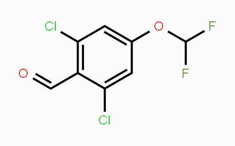 CAS No. 1804936-61-5, 2,6-Dichloro-4-(difluoromethoxy)benzaldehyde