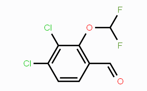 CAS No. 1806296-41-2, 3,4-Dichloro-2-(difluoromethoxy)benzaldehyde