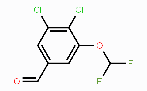CAS No. 1803787-13-4, 3,4-Dichloro-5-(difluoromethoxy)benzaldehyde