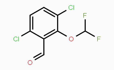 CAS No. 1803830-86-5, 3,6-Dichloro-2-(difluoromethoxy)benzaldehyde