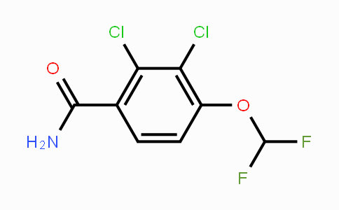 CAS No. 1805124-00-8, 2,3-Dichloro-4-(difluoromethoxy)benzamide
