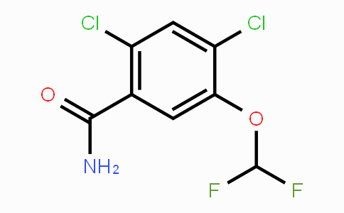 CAS No. 1803817-67-5, 2,4-Dichloro-5-(difluoromethoxy)benzamide