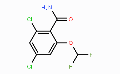 CAS No. 1803787-32-7, 2,4-Dichloro-6-(difluoromethoxy)benzamide