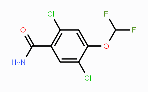 CAS No. 1806275-22-8, 2,5-Dichloro-4-(difluoromethoxy)benzamide