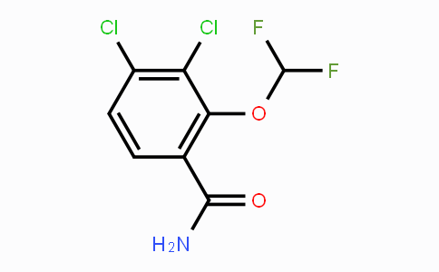 CAS No. 1807035-81-9, 3,4-Dichloro-2-(difluoromethoxy)benzamide