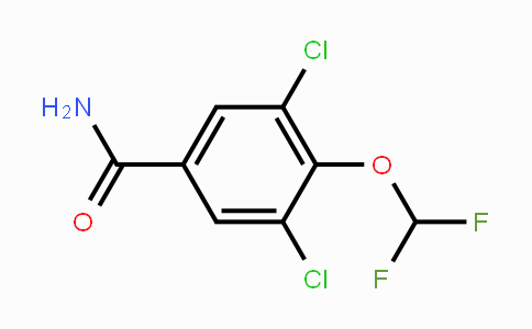 CAS No. 1803712-21-1, 3,5-Dichloro-4-(difluoromethoxy)benzamide