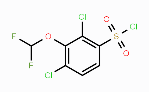 CAS No. 1803817-79-9, 2,4-Dichloro-3-(difluoromethoxy)benzenesulfonyl chloride
