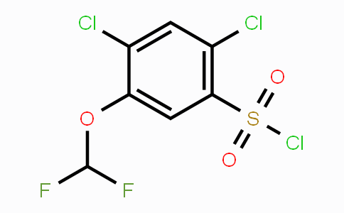 CAS No. 1807036-02-7, 2,4-Dichloro-5-(difluoromethoxy)benzenesulfonyl chloride