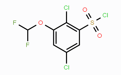 CAS No. 1803787-58-7, 2,5-Dichloro-3-(difluoromethoxy)benzenesulfonyl chloride