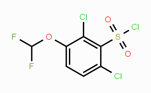 CAS No. 1803787-63-4, 2,6-Dichloro-3-(difluoromethoxy)benzenesulfonyl chloride