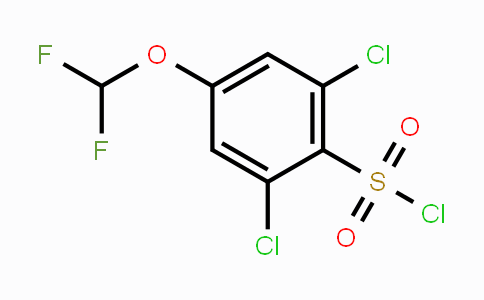 CAS No. 1803712-48-2, 2,6-Dichloro-4-(difluoromethoxy)benzenesulfonyl chloride