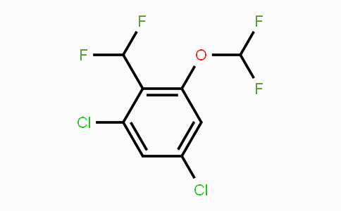 CAS No. 1807036-19-6, 2,4-Dichloro-6-(difluoromethoxy)benzodifluoride