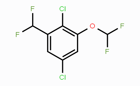 CAS No. 1807058-69-0, 2,5-Dichloro-3-(difluoromethoxy)benzodifluoride