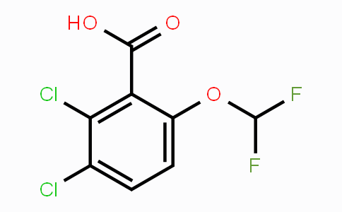 CAS No. 1803830-94-5, 2,3-Dichloro-6-(difluoromethoxy)benzoic acid