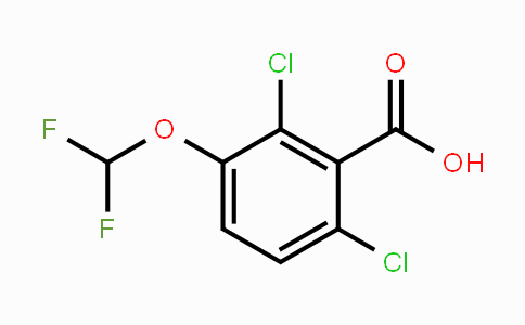 CAS No. 1804516-20-8, 2,6-Dichloro-3-(difluoromethoxy)benzoic acid