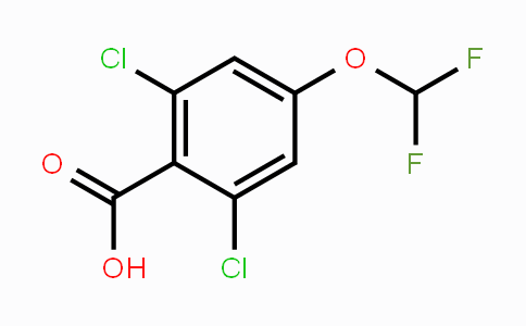 CAS No. 1806349-12-1, 2,6-Dichloro-4-(difluoromethoxy)benzoic acid