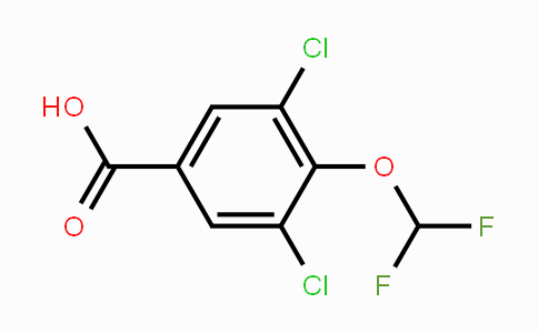 CAS No. 1803831-02-8, 3,5-Dichloro-4-(difluoromethoxy)benzoic acid