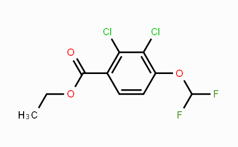 CAS No. 1803788-25-1, Ethyl 2,3-dichloro-4-(difluoromethoxy)benzoate