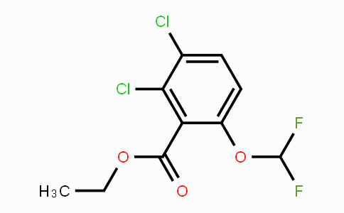 CAS No. 1803817-93-7, Ethyl 2,3-dichloro-6-(difluoromethoxy)benzoate