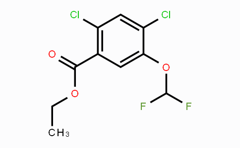 CAS No. 1804516-25-3, Ethyl 2,4-dichloro-5-(difluoromethoxy)benzoate