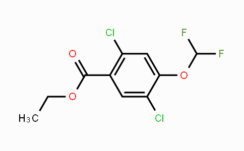 CAS No. 1803712-85-7, Ethyl 2,5-dichloro-4-(difluoromethoxy)benzoate