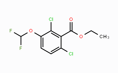 CAS No. 1806349-19-8, Ethyl 2,6-dichloro-3-(difluoromethoxy)benzoate
