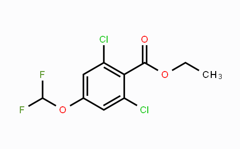 CAS No. 1804937-14-1, Ethyl 2,6-dichloro-4-(difluoromethoxy)benzoate