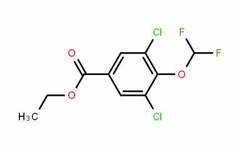CAS No. 1807058-98-5, Ethyl 3,5-dichloro-4-(difluoromethoxy)benzoate