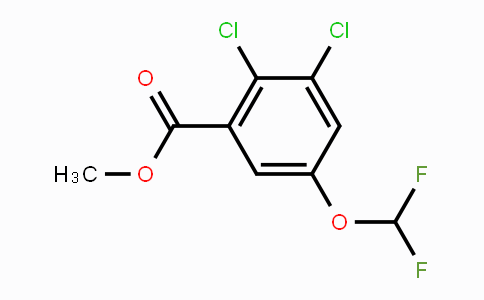 CAS No. 1803817-97-1, Methyl 2,3-dichloro-5-(difluoromethoxy)benzoate