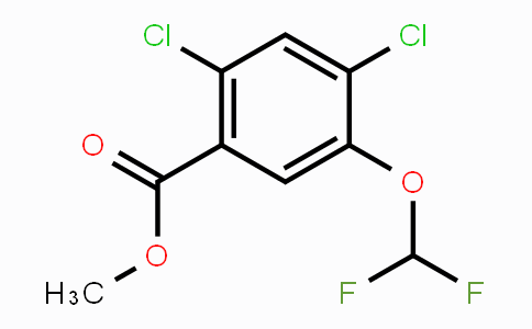 CAS No. 1806349-28-9, Methyl 2,4-dichloro-5-(difluoromethoxy)benzoate