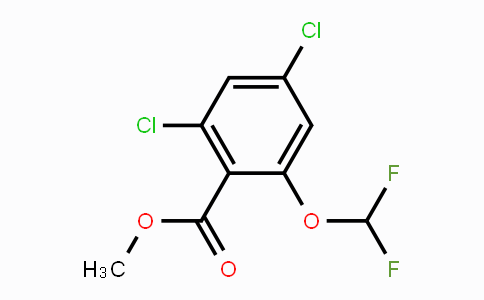 CAS No. 1803713-00-9, Methyl 2,4-dichloro-6-(difluoromethoxy)benzoate
