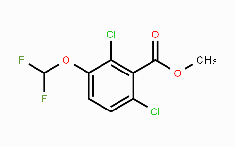 CAS No. 1807184-27-5, Methyl 2,6-dichloro-3-(difluoromethoxy)benzoate