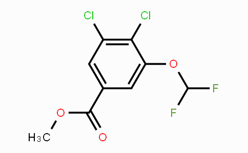 CAS No. 1805124-93-9, Methyl 3,4-dichloro-5-(difluoromethoxy)benzoate