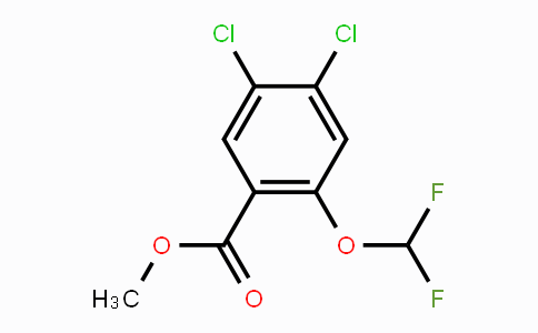 CAS No. 1803713-06-5, Methyl 4,5-dichloro-2-(difluoromethoxy)benzoate