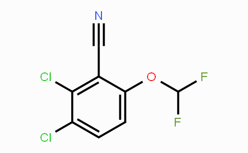 CAS No. 1803713-14-5, 2,3-Dichloro-6-(difluoromethoxy)benzonitrile