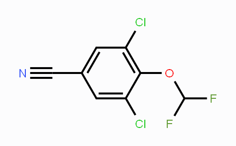 CAS No. 1806322-12-2, 3,5-Dichloro-4-(difluoromethoxy)benzonitrile