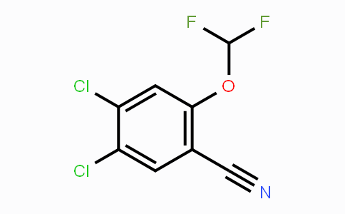 CAS No. 1803713-24-7, 4,5-Dichloro-2-(difluoromethoxy)benzonitrile