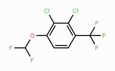 CAS No. 1807184-41-3, 2,3-Dichloro-4-(difluoromethoxy)benzotrifluoride