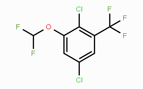 CAS No. 1806275-88-6, 2,5-Dichloro-3-(difluoromethoxy)benzotrifluoride