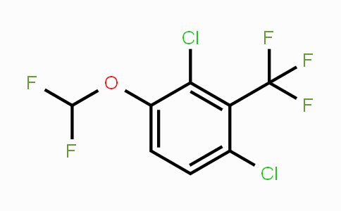 CAS No. 1803788-96-6, 2,6-Dichloro-3-(difluoromethoxy)benzotrifluoride