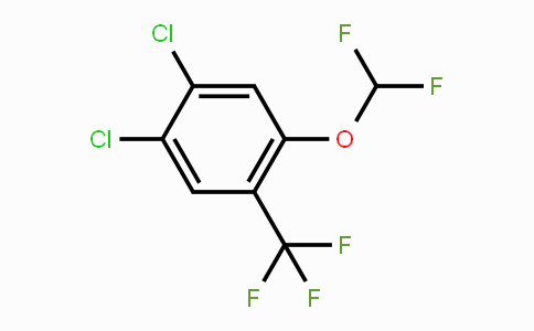 CAS No. 1804883-10-0, 4,5-Dichloro-2-(difluoromethoxy)benzotrifluoride